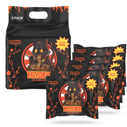 Stir-fried Spicy Chicken Flavor Ramen 5 pack